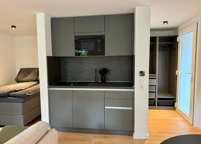 Modernes Nahe Messe & Stadion Appartamento